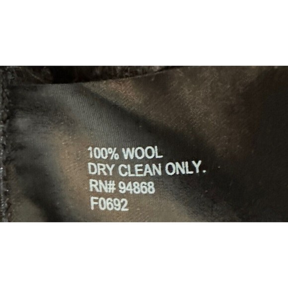 Bernardo Wool  Collared Jacket Women’s Medium Button Blazer Unlined Pockets Coat - Picture 5 of 6